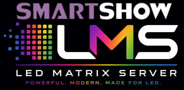 LMS — LED Matrix Server · In partnership with Smartshow Lighting
